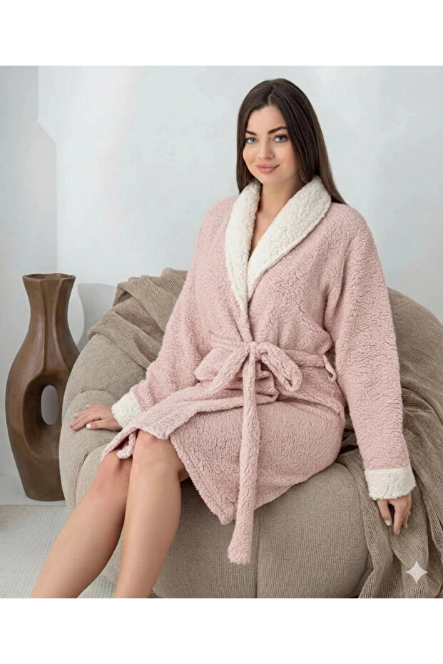 Boyraz 0046 Women's Sharpi Welsolf Dressing Gown