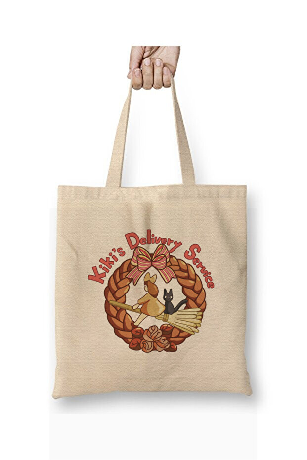 Kiki's Delivery Service Little Witch Kiki Studio Ghibli Tote Bag Shopping Bag Beach Bag