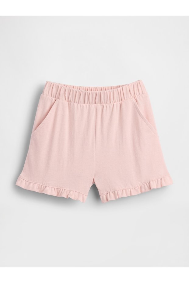 Kız Bebek Açık Pembe Mix & Match Pull-On Ruffle Şort