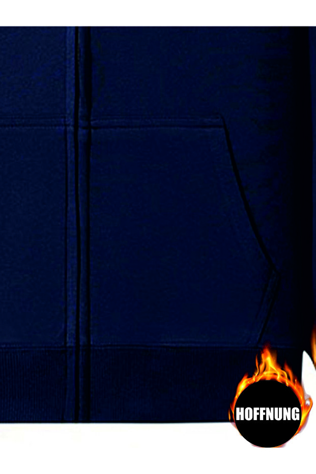 سترة زيب سبايدر منقوشة بخيطين كبيرة الحجم باللون الأسود - 4