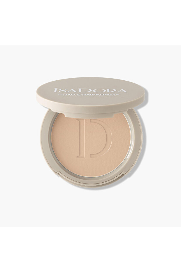 The No Compromise Matte Longwear Compact Powder - 7 gms