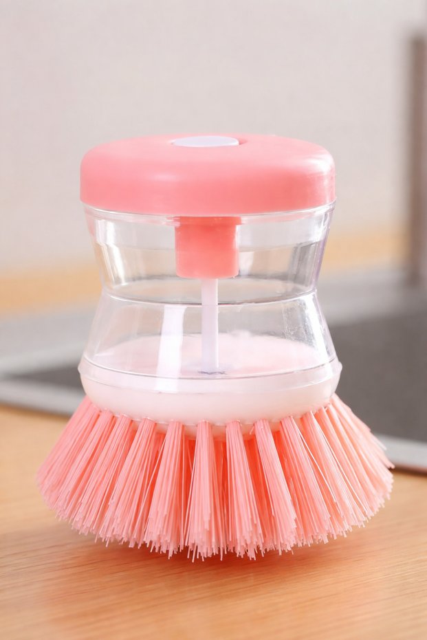 Dishwasher Brush with Reservoir