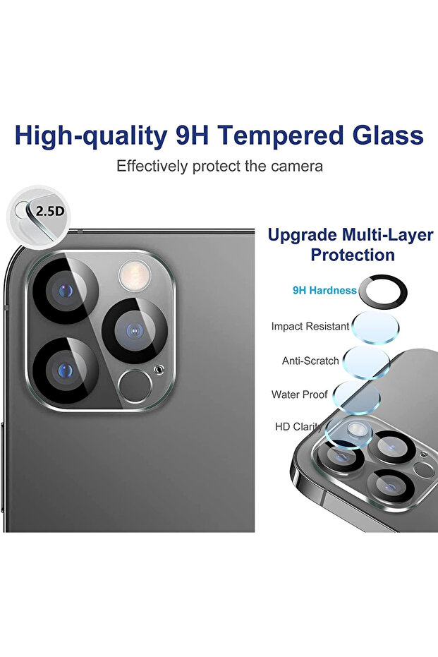 Camera Mobile Lens Protector for iPhone 14 pro - 5