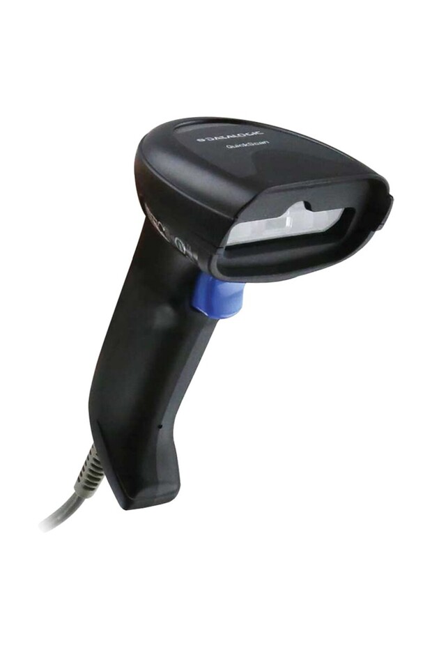 قارئ الباركود DATALOGIC QUICKSCAN QD2220 1D IMAGER USB + حامل