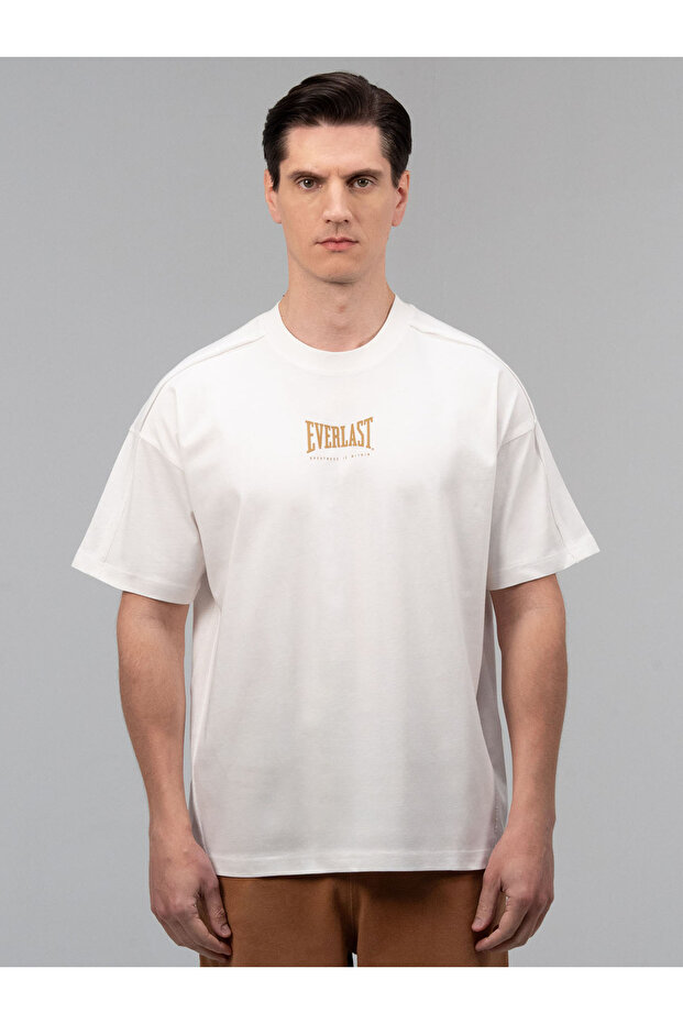 Boxing Heritage Oversize White Men's T-Shirt