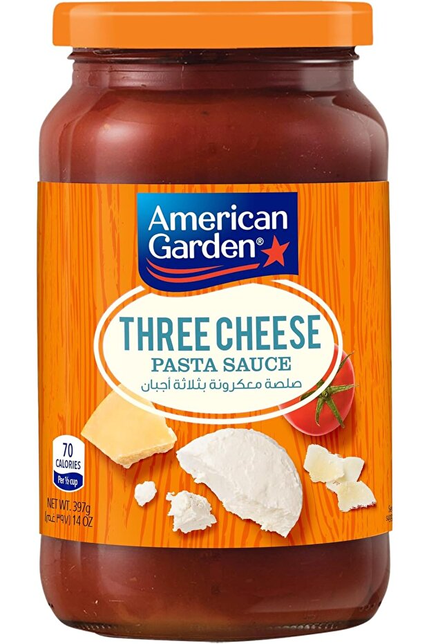Three Cheese Pasta Sauce, Vegetarian, Gluten-Free, 397g