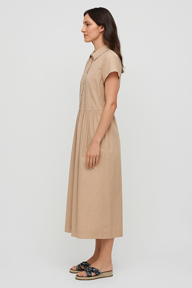 S/S Btn Down A-قَصّة على شكل A - 2