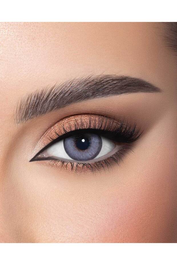 عدسات لاصقة ملونة يومية - أزرق طبيعي