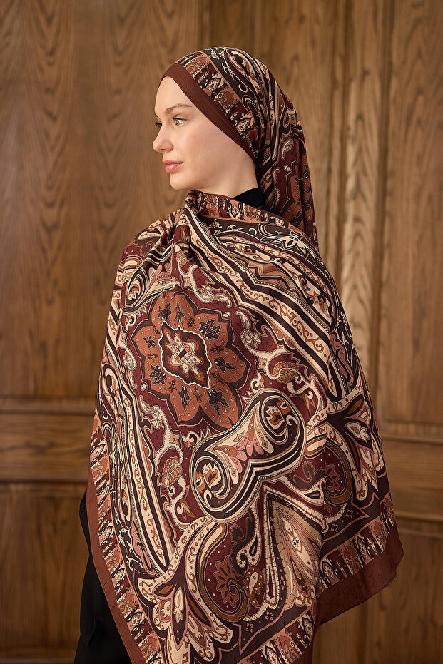 Bambu Kraş Şal 7002 Bakır - 3