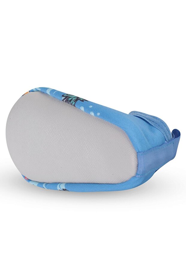 Surf Themed Soleless Sea Shoes - Size 20-24 - Blue