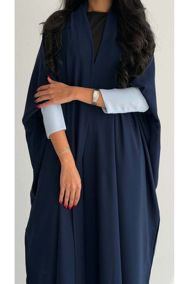 MWT1059 - عباية كريب مع فستان كريب