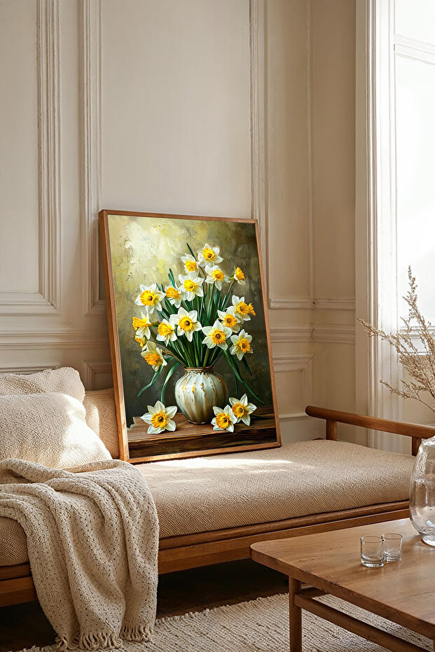 One Piece Wooden Framed Painting Tk3063