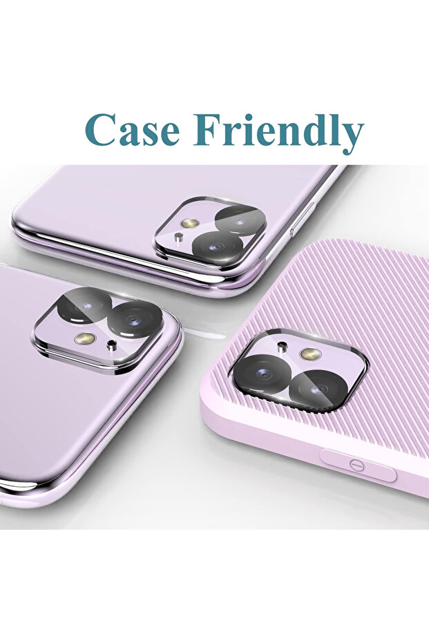 واقي عدسة كاميرا الهاتف المحمول لهاتف iPhone 11 - 4