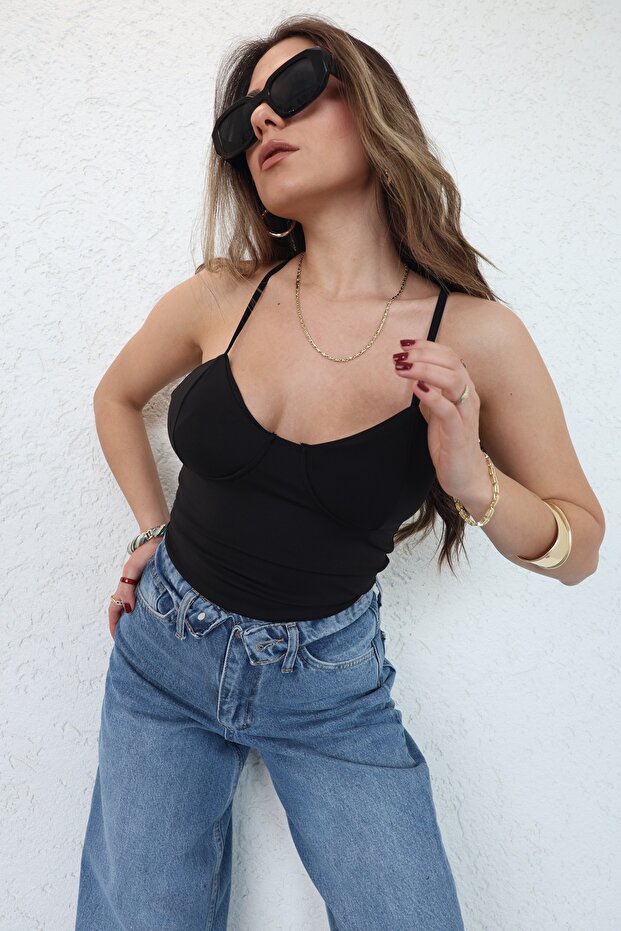 Gloplu Askılı Dalgıç Crop - 1