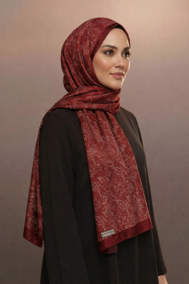 شال قطني ناعم من سلسلة بوردو D2