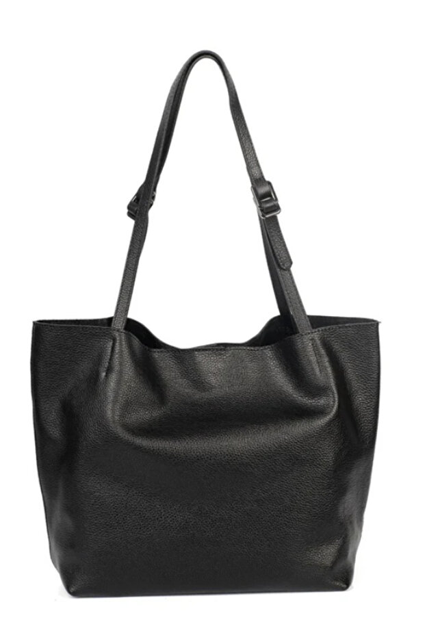 Ysmn Women's Leather Shoulder Bag Black
