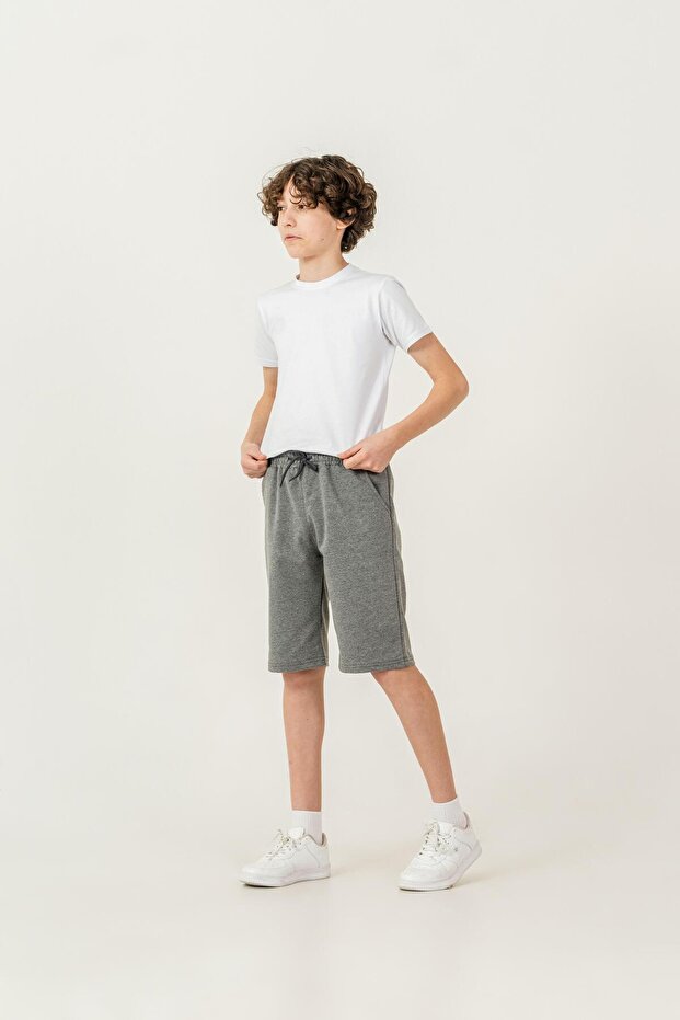 شورت فلات بيسك 2 إيب للأولاد - 4