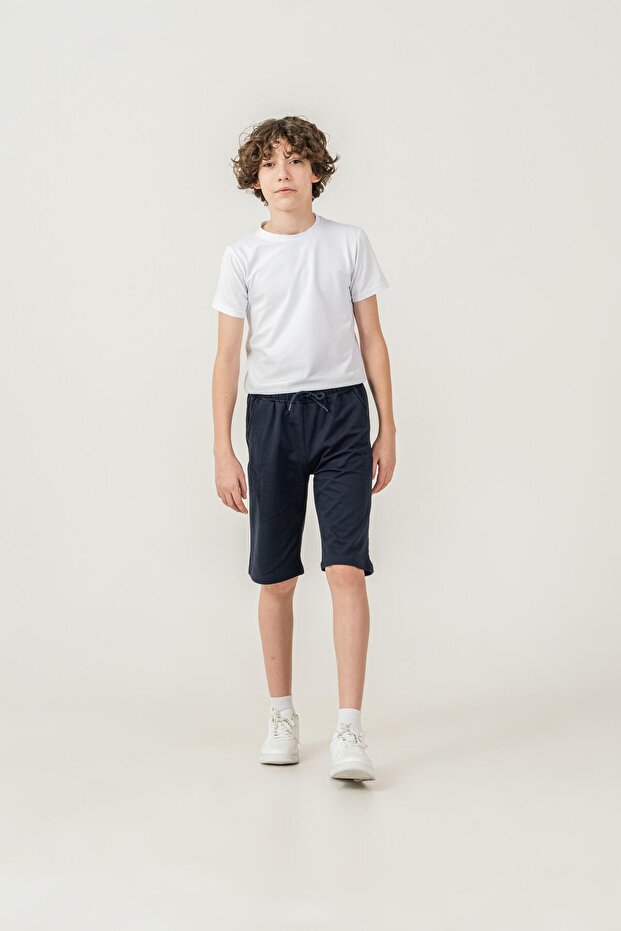 شورت فلات بيسك 2 إيب للأولاد - 1