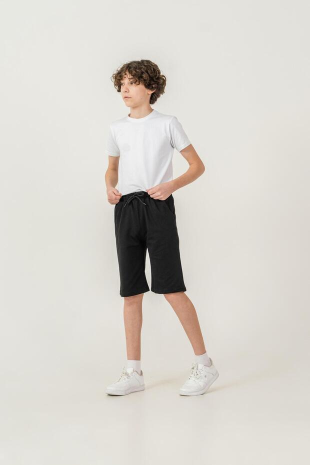 Plain Basic 2-Strap Boys' Shorts - 2