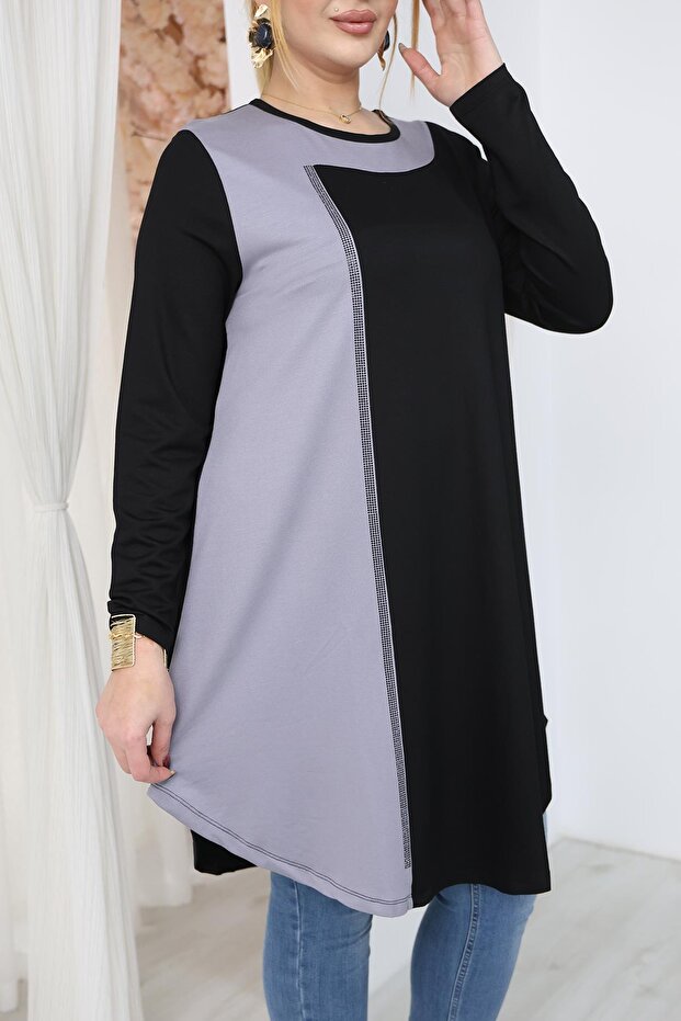 بلوزة تونيك مقاس كبير - 7