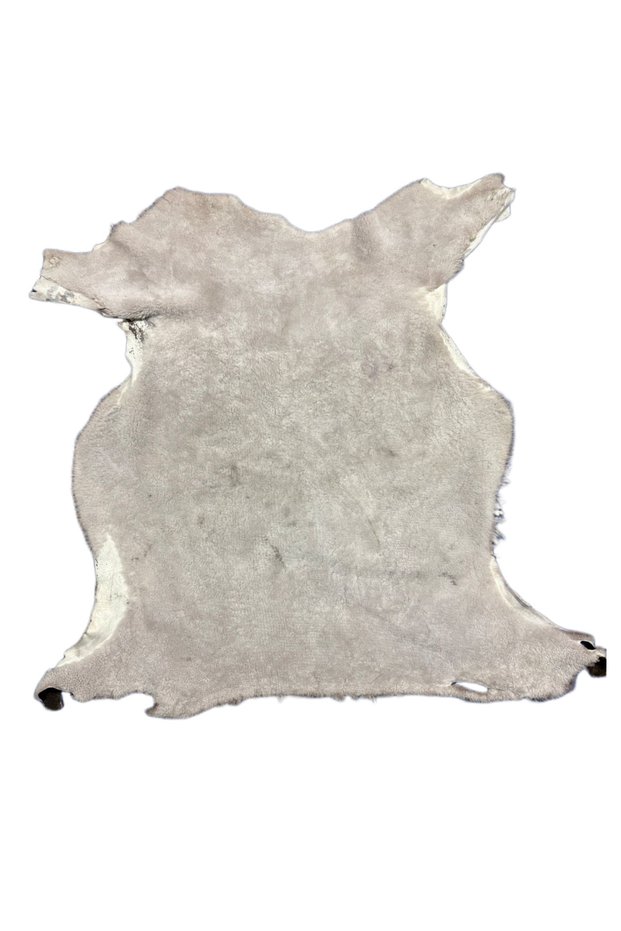 Decorative Painted Slightly Imperfect Natural Sheepskin - 80X60 cm Sheepskin - Prayer Mat Sheepskin