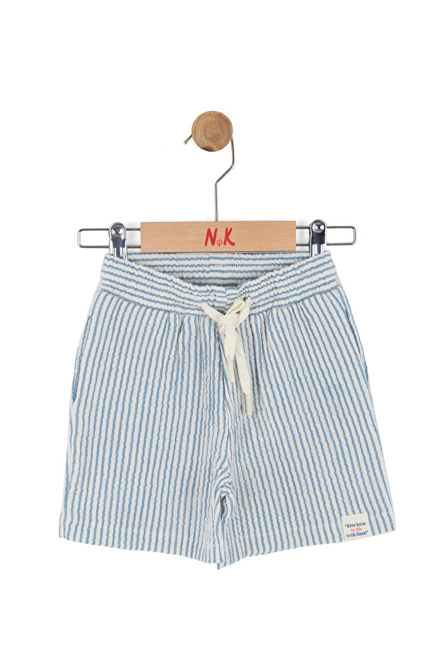 Baby Boy Striped Sydney Shorts 1-4 Years Blue