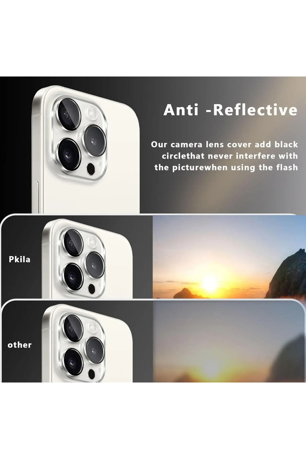 واقي عدسة كاميرا الهاتف المحمول لهاتف iPhone 12 Pro - 2