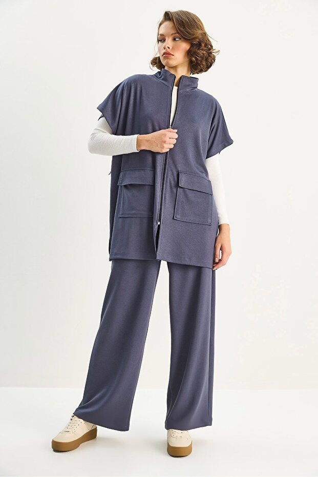 LUCCI Oversized Two-Piece Coord Set - 5