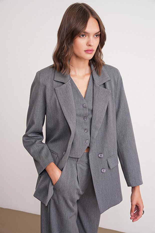 Mixray Suit Blazer - 3