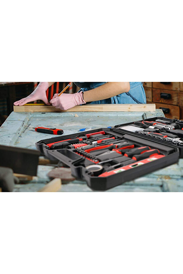Professional multi-functional tool kit with 43 accessories - 7