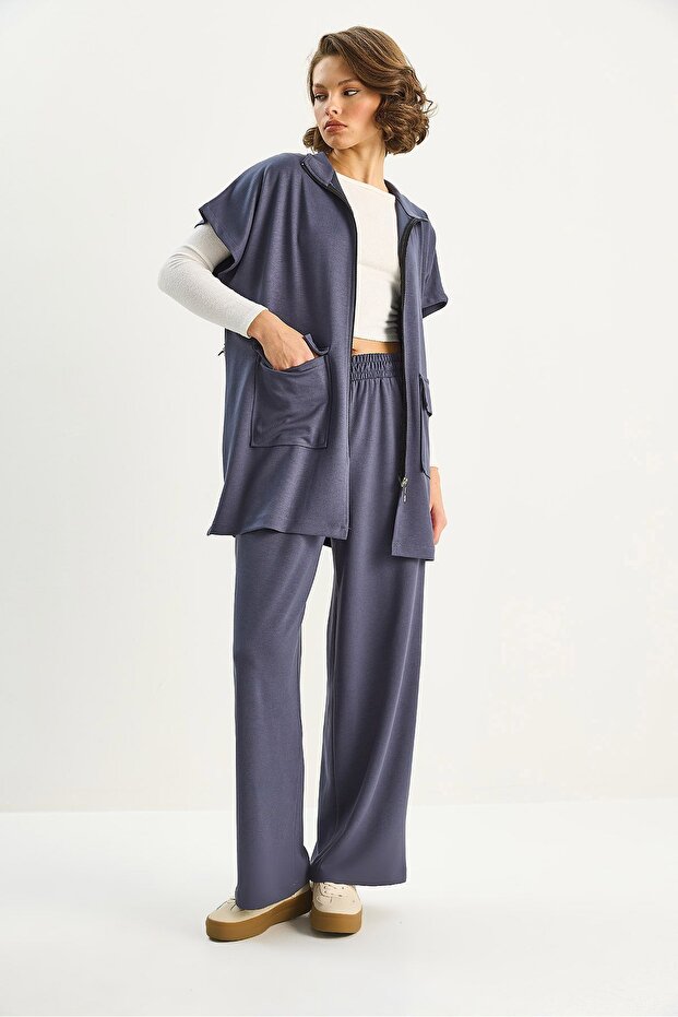 LUCCI Oversized Two-Piece Coord Set - 3