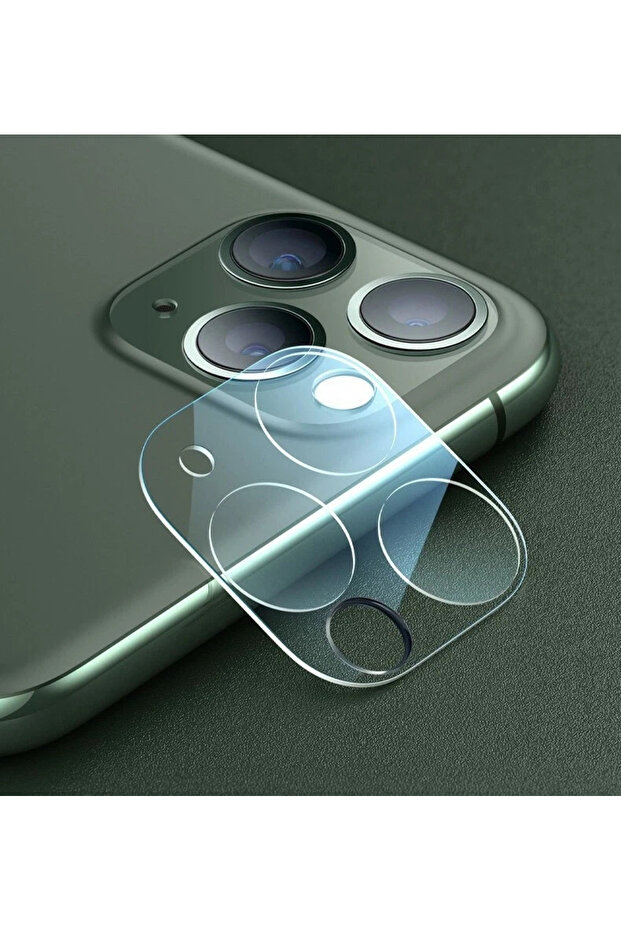 واقي عدسة الكاميرا الزجاجي الشفاف لهاتف iPhone 11 Pro Max