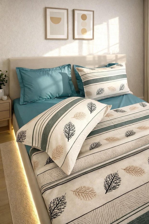 Double 100% Cotton Pique Blanket