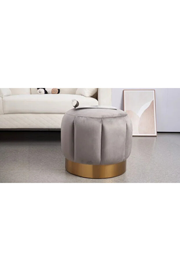 KJP 249 Gray Stool - 1