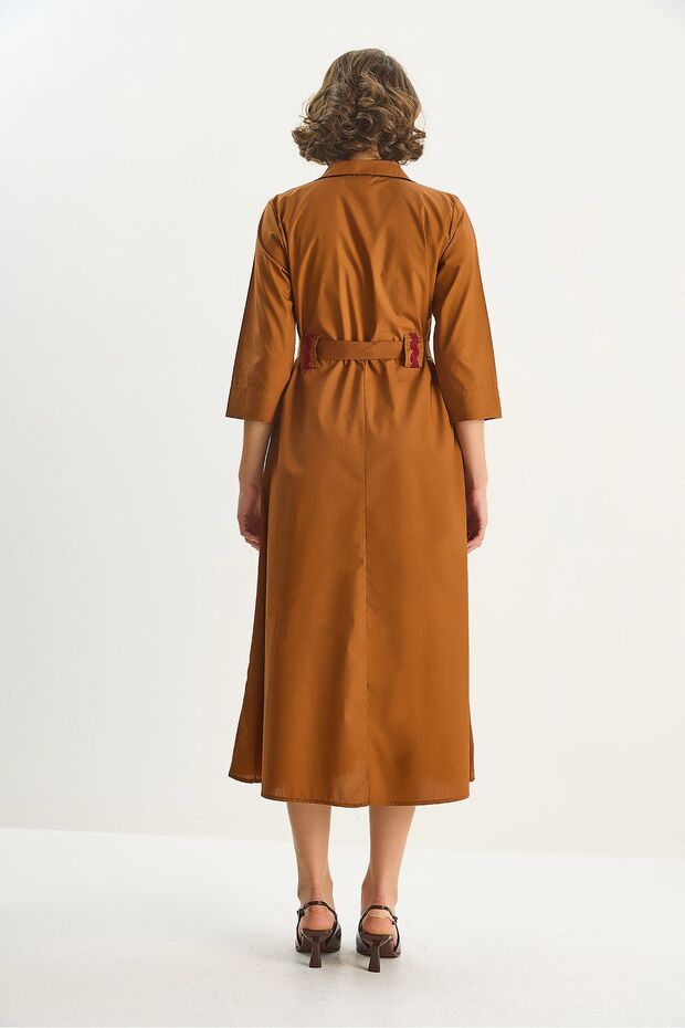 Rochie midi LUCCI Brodirime - 6