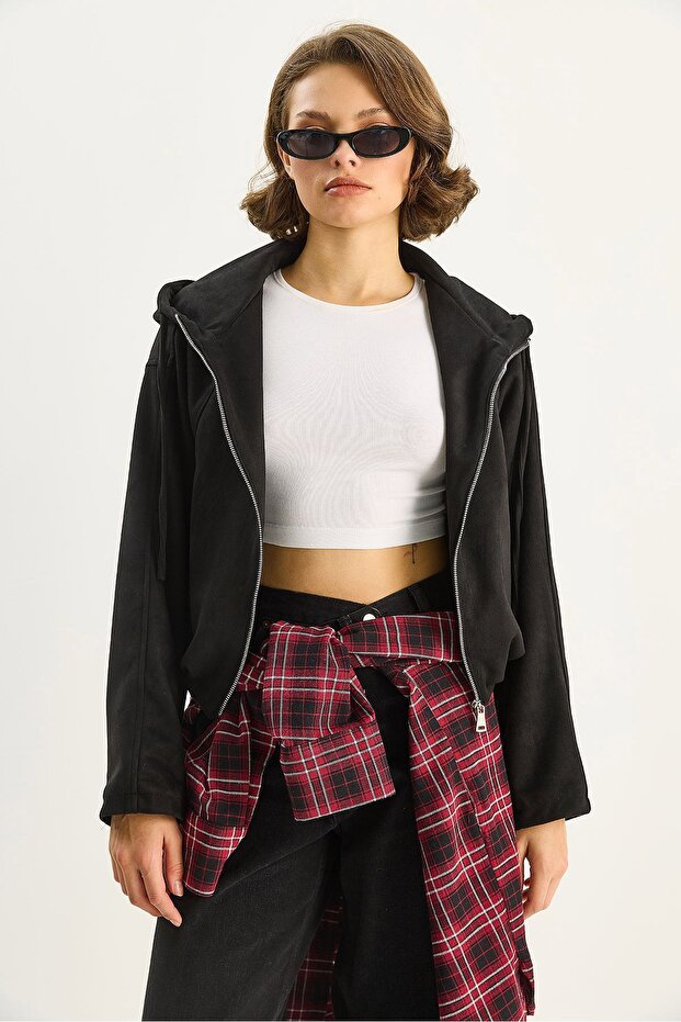 LUCCI jakna e zipasa e kapucasa - 2