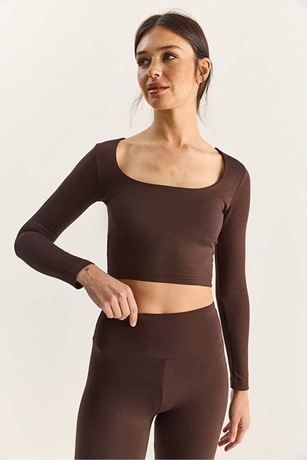 Top scurt LUCCI Basic - 4