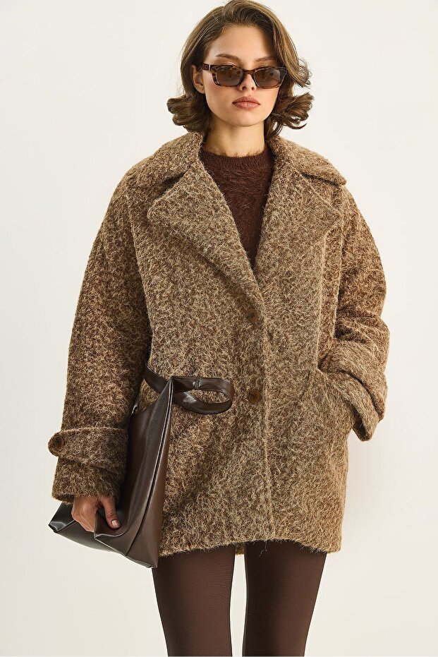 LUCCI Oversize Textured Jacket - 6