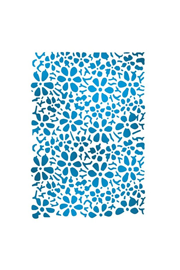 KSD284 OLD LACE TEXTURE STENCIL 20X15CM