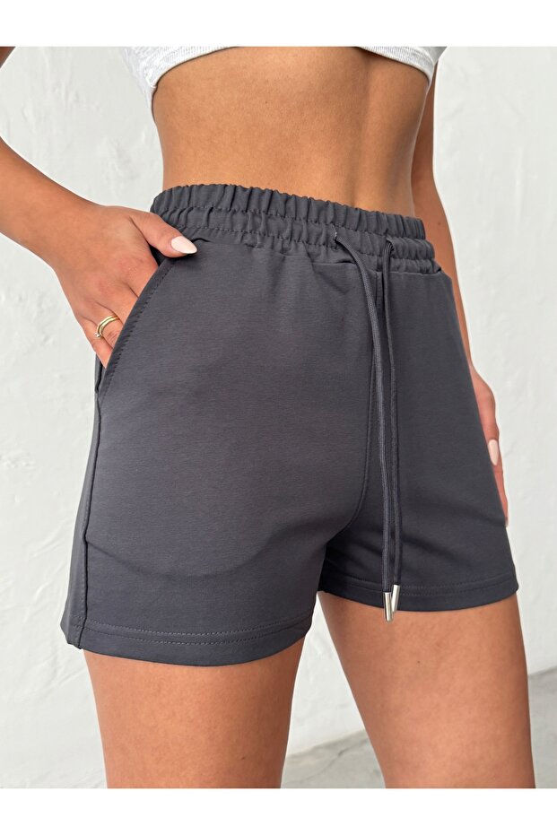 Women's High Waist Compact Mini Shorts