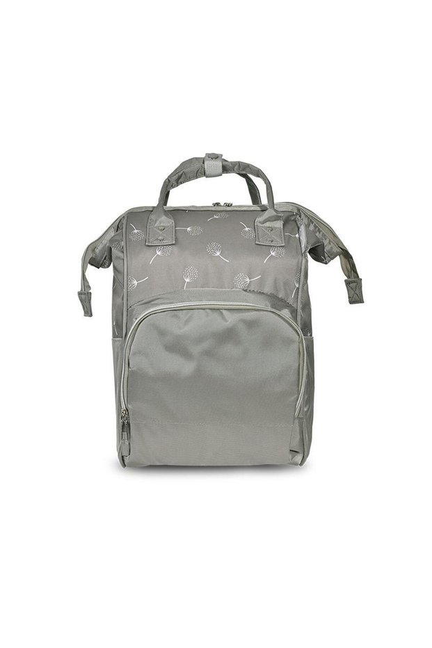 Tender baby accessories Backpack , multiple compartments, insulated Functional Pocket , Gray