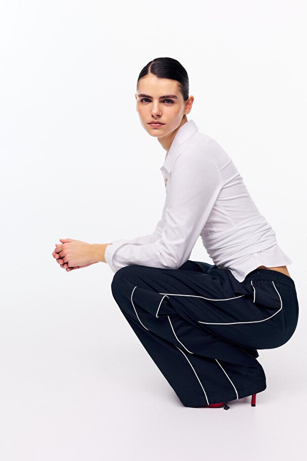 Kontrast spor pantolon - 4