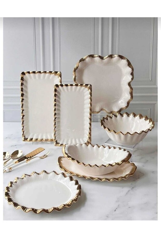 7 PARÇA SOFIA GOLD FULL SET - 1