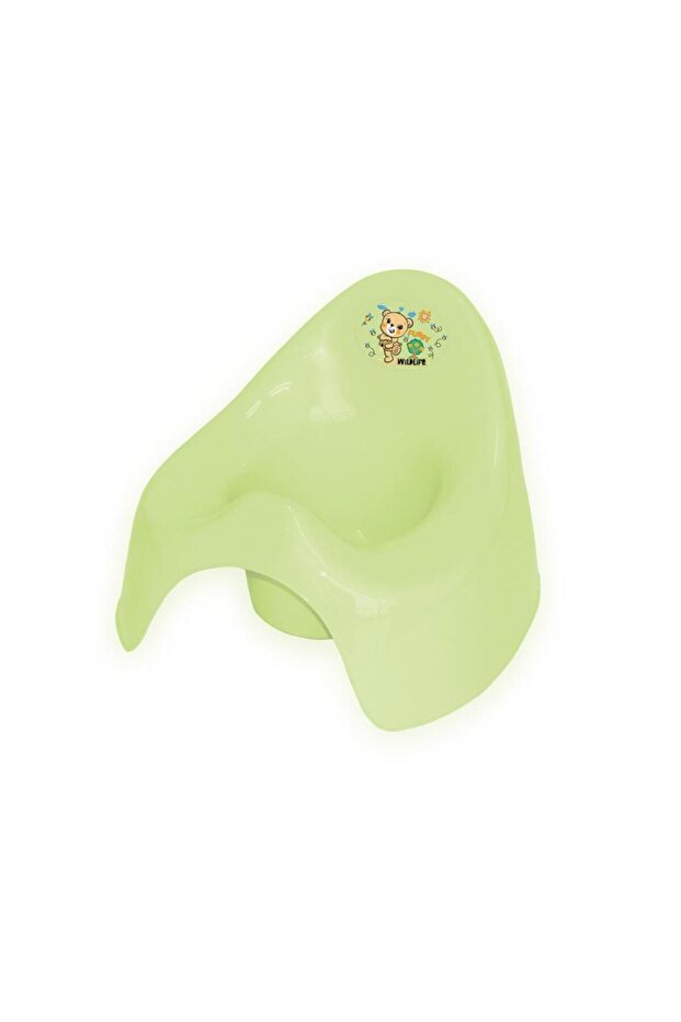 Potty with backrest Light Green, 18 months+