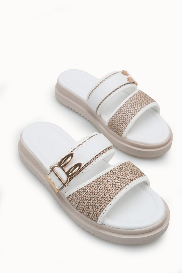 Luna Aria Women's Slippers 00120427 White