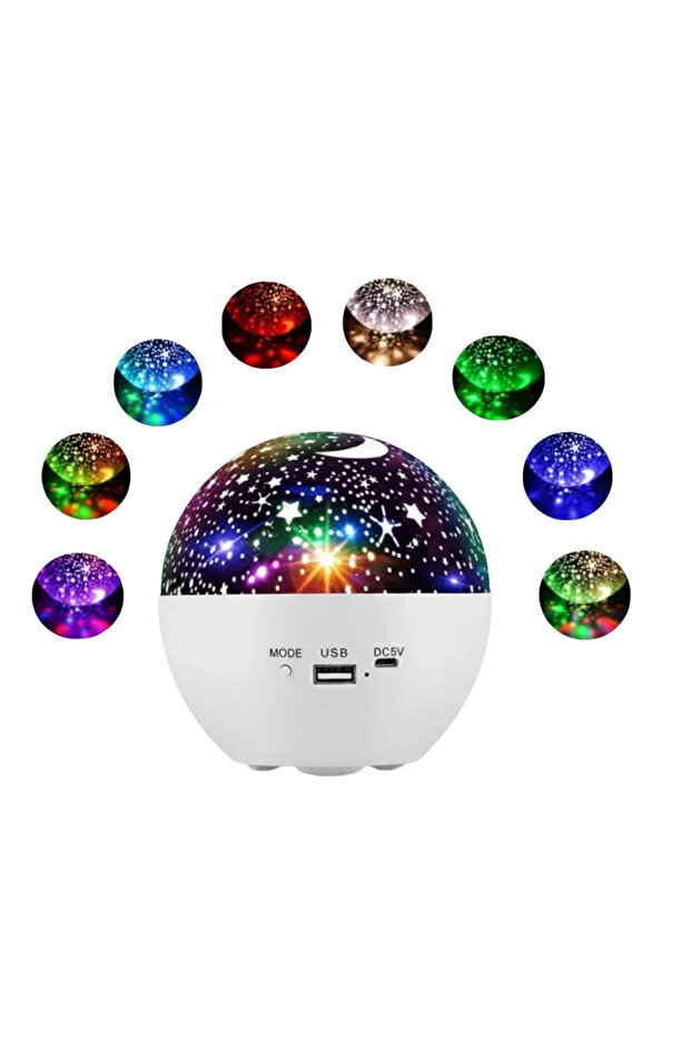 مصباح بيئي لجهاز عرض ستار بروجكتور مزود بقابس قابل للضبط - 3