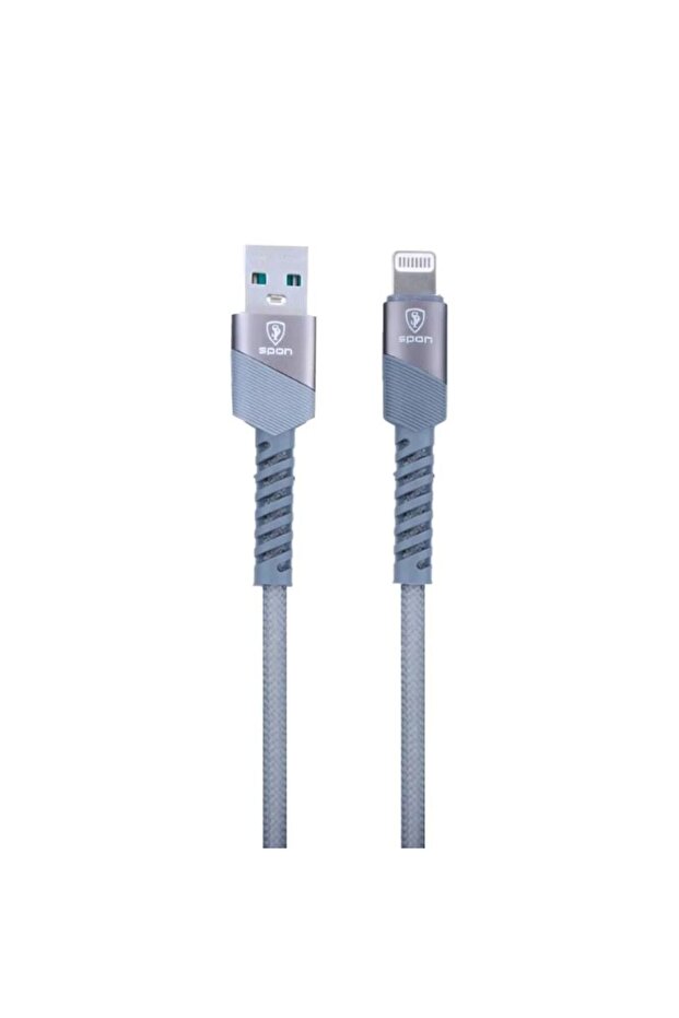 كيبل شحن ايفون lightning USB ضد القطع ماركة