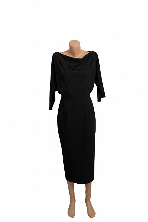 Rochie neagra eleganta - 1