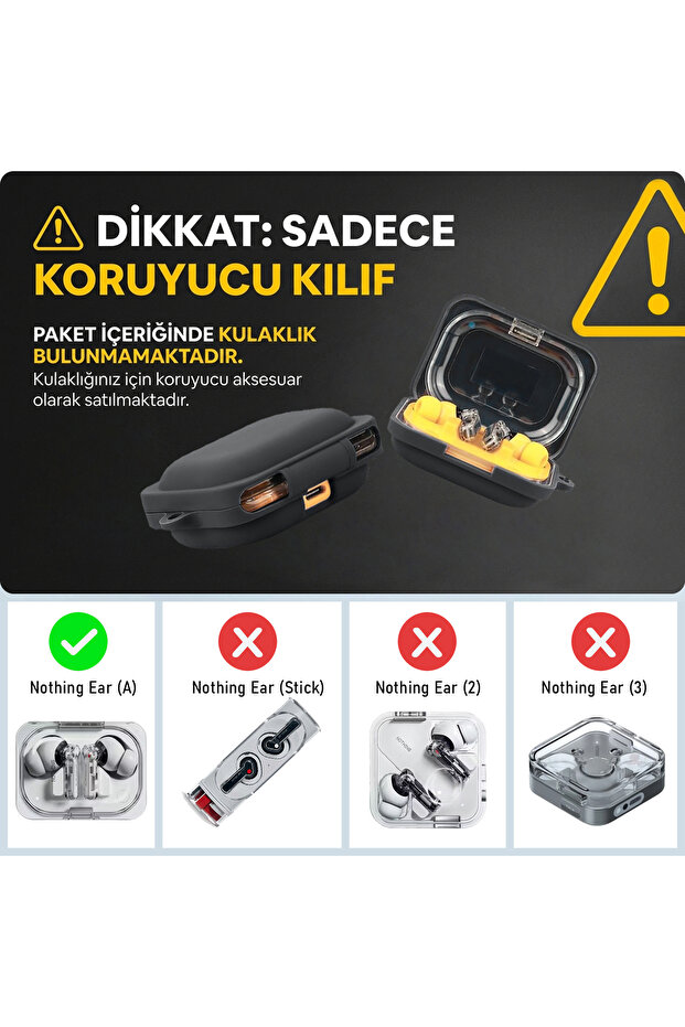 غطاء للأذن (A) مصنوع من السيليكون غير اللامع باللون الأحمر مع جهاز تعليق - 3