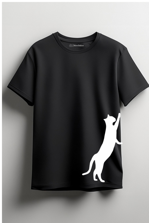 Hello to the Cat Printed Unisex T-Shirt